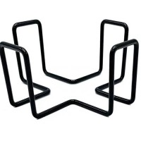 Black Metal Coaster Holder