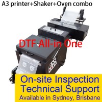 DTF A3 size Modified Printer + Powder Shaker and Oven Fully Auto All in One Combo Set