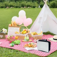 Insulated Portable Cooling Cooler Cool Lunch Bag Box Picnic Camping for dye sublimation