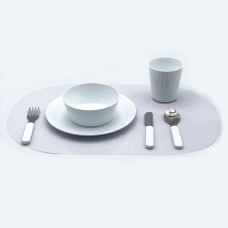 Blank Glossy Polymer Placemat for Dye Sublimation Printing(Cutlery Excluded, Mat only) 