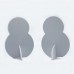 Snowman Christmas Deco 175 x 247mm for Sublimation ink Heat Press Printing(1pair, 2pieces)
