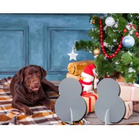 Snowman Christmas Deco 175 x 247mm for Sublimation ink Heat Press Printing(1pair, 2pieces)