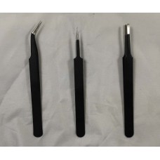 3 Pieces Steel Tweeser Clamp Tool Set Kit For Vinyl