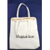 Zipped Polyester tote bag for dye sublimation ink printing
