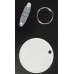 Blank Acrylic Keyring for Sublimation Heat Transfer Printing
