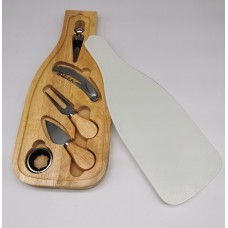 Cheese, Wine and Board Set, 5 pieces, for Dye Sublimation printing