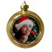 Sublimation ink Blank Christmas baubles Ornaments Heat Press machine Printing Supplies-8cm diameter