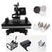 8 in 1 HEAT PRESS MACHINE + Printer (Sublimation ink included) + Sublimation paper