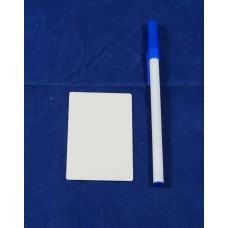 Dye Sublimation HD Aluminium Metal Sheet Gloss White Heat Press 76x50mm