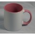 Inner Colour and Handle 11oz Ceramic MUGS with gift box for DYE SUBLIMATION INK