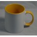 Inner Colour and Handle 11oz Ceramic MUGS with gift box for DYE SUBLIMATION INK