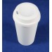 Blank Sublimation polymer Coffee Double Wall Tumblers sippy lids 3D Sublimation tapered Mug 380ml 