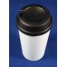 Blank Sublimation polymer Coffee Double Wall Tumblers sippy lids 3D Sublimation tapered Mug 380ml 