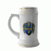 German Beer Stein with Gold Rim for Dye Sublimation - 22oz - Dishwasher Proof