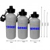Blank aluminum water bottle for sublimation white 600ml best for sublimation ink