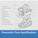 Pneumatic Freesub Heat Press MUG CUP MACHINE 