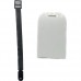 White Acrylic Luggage Tag Sign Badge DOUBLE SIDE PRINT  for Sublimation Heat Transfer Printing