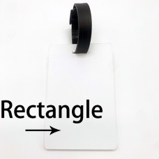 Luggage Tag Lanyard SINGLE SIDE PRINT Sublimation Blank Printing Heat Press