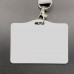 POLYMER Work Pass Employee Name Badge Identity Card(Lanyard not included) for Sublimation Heat Transfer Printing