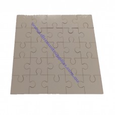 MDF JIGSAW Sublimation Blank Wooden Jigsaw Puzzle 25/30 Pieces Various Sizes