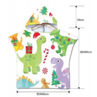 Blank baby kids soft hooded swim beach/bath towel