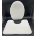 Sublimation Blank Toilet Mat Seat Cover Bath Mat Heat Press Transfer Printing