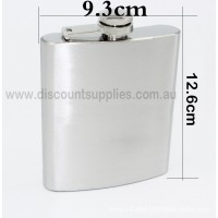 Hip flask, Mini flask, Wine Pot, Flagon 8oz for Sublimation ink Heat press printing